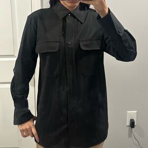 Black Button-Up Shirt